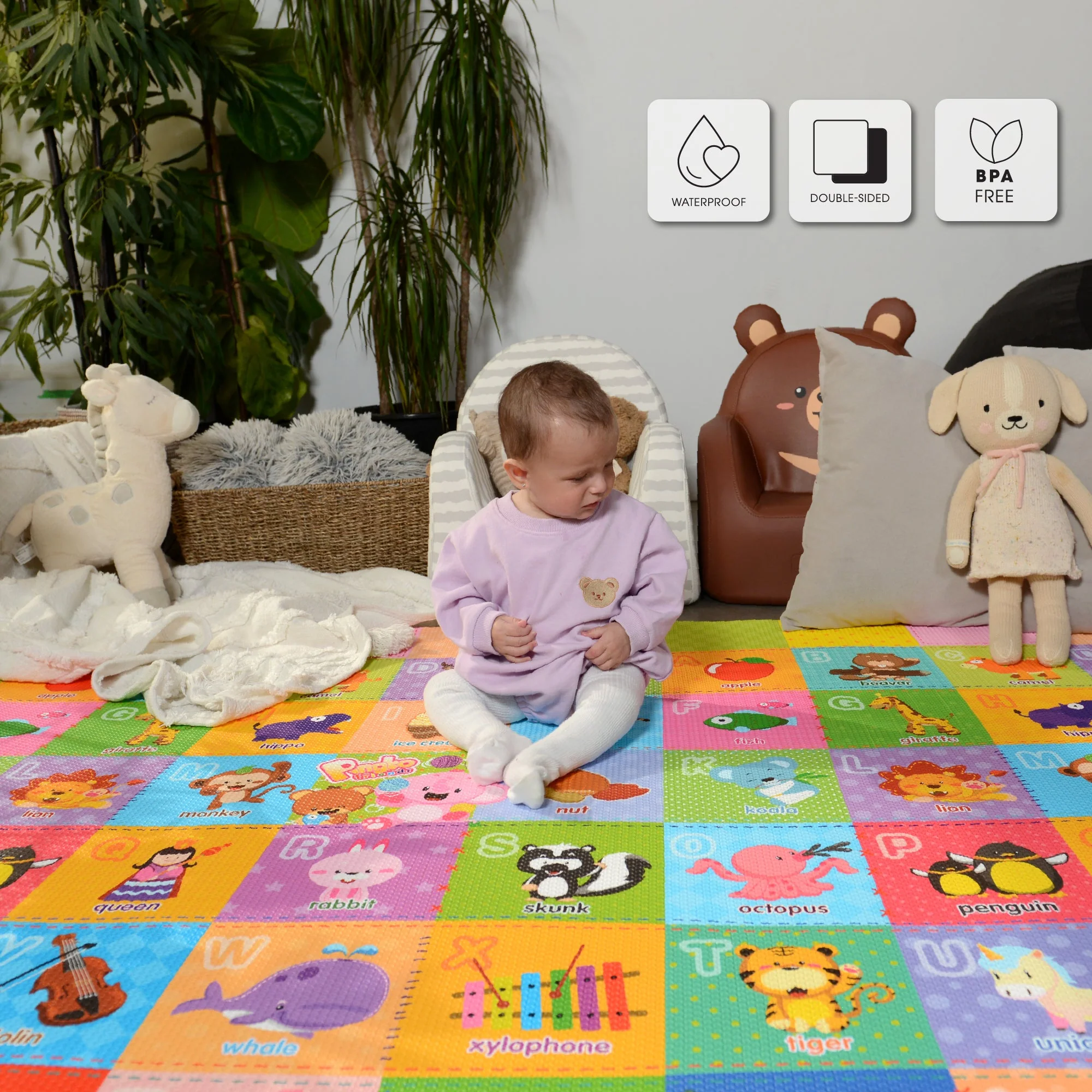 Baby Care Playmat - Pingko & Friends - Image 3