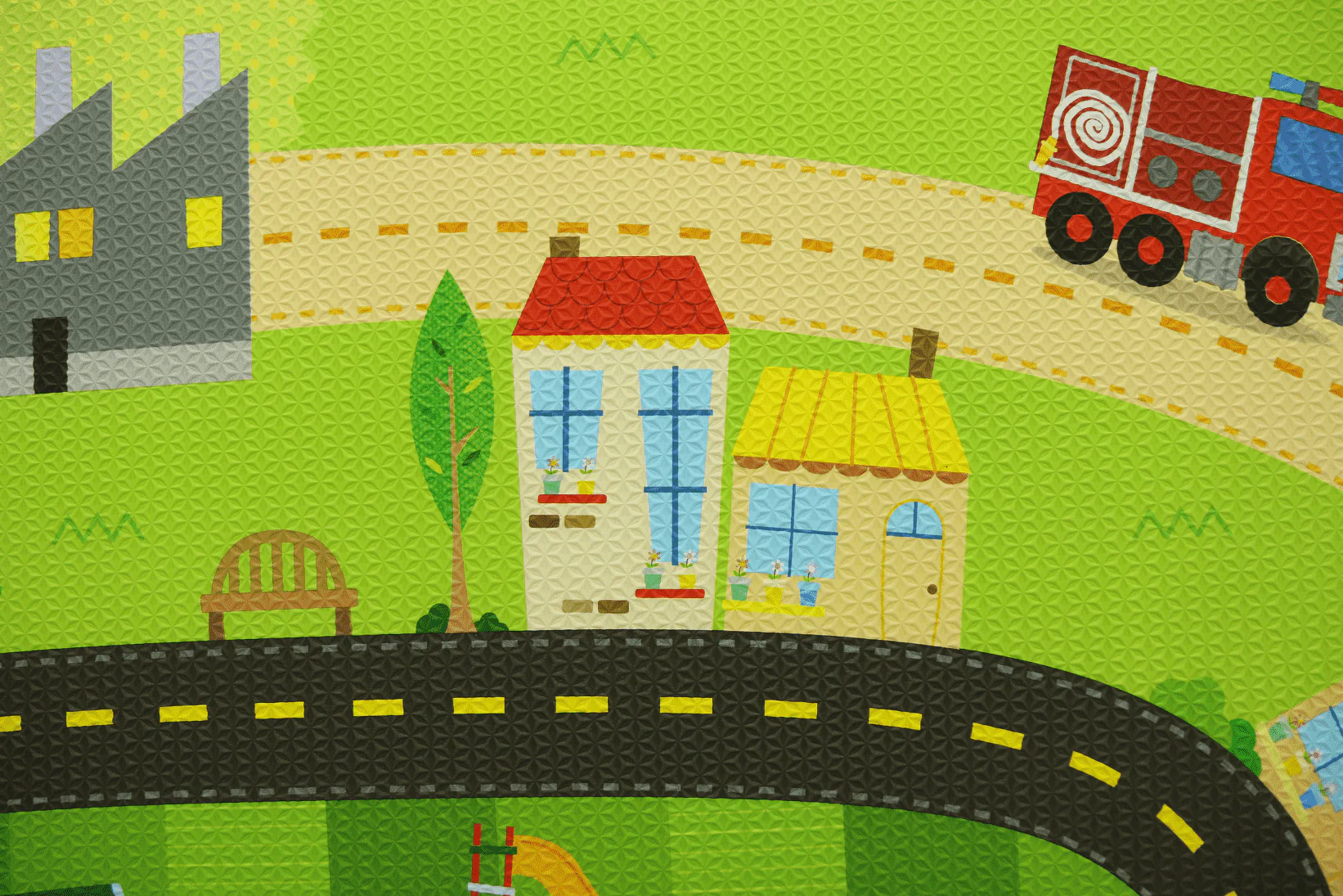 Baby Care Playmat - Happy Village - Large - Image 6