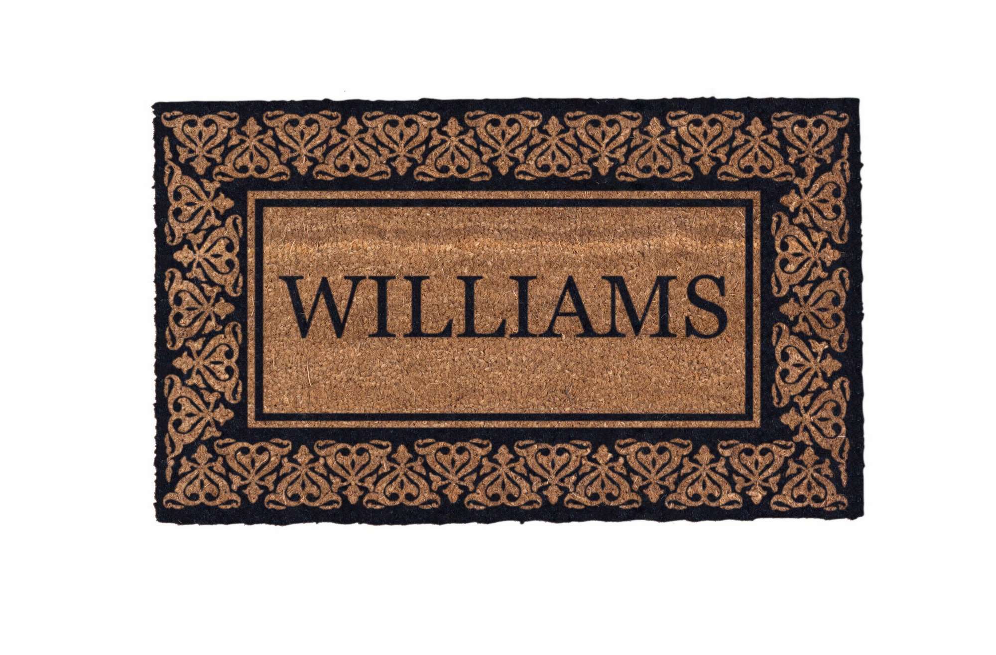 Blooming Hearts Border Personalized Doormats - Image 11