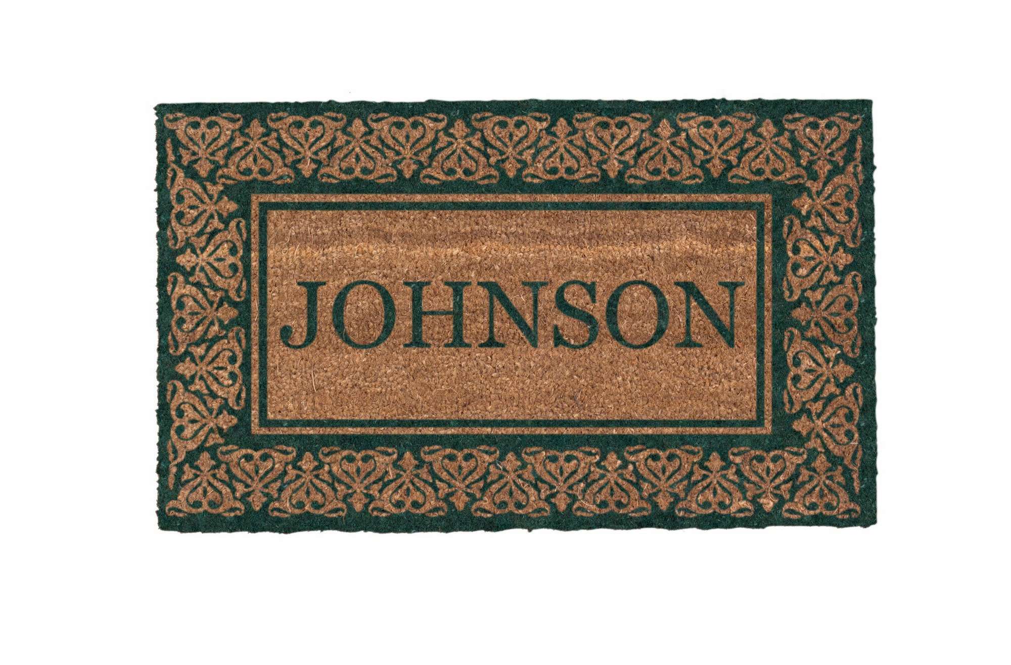 Blooming Hearts Border Personalized Doormats - Image 17