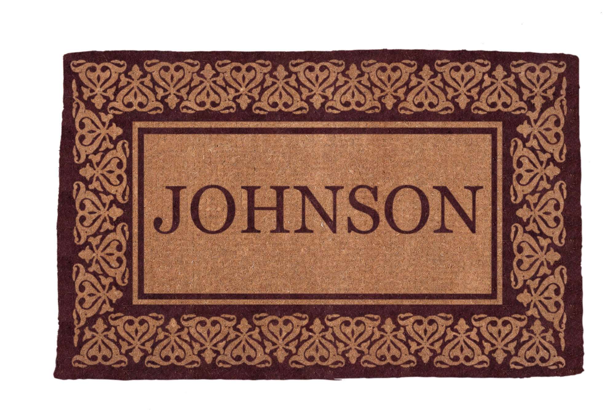 Blooming Hearts Border Personalized Doormats - Image 5