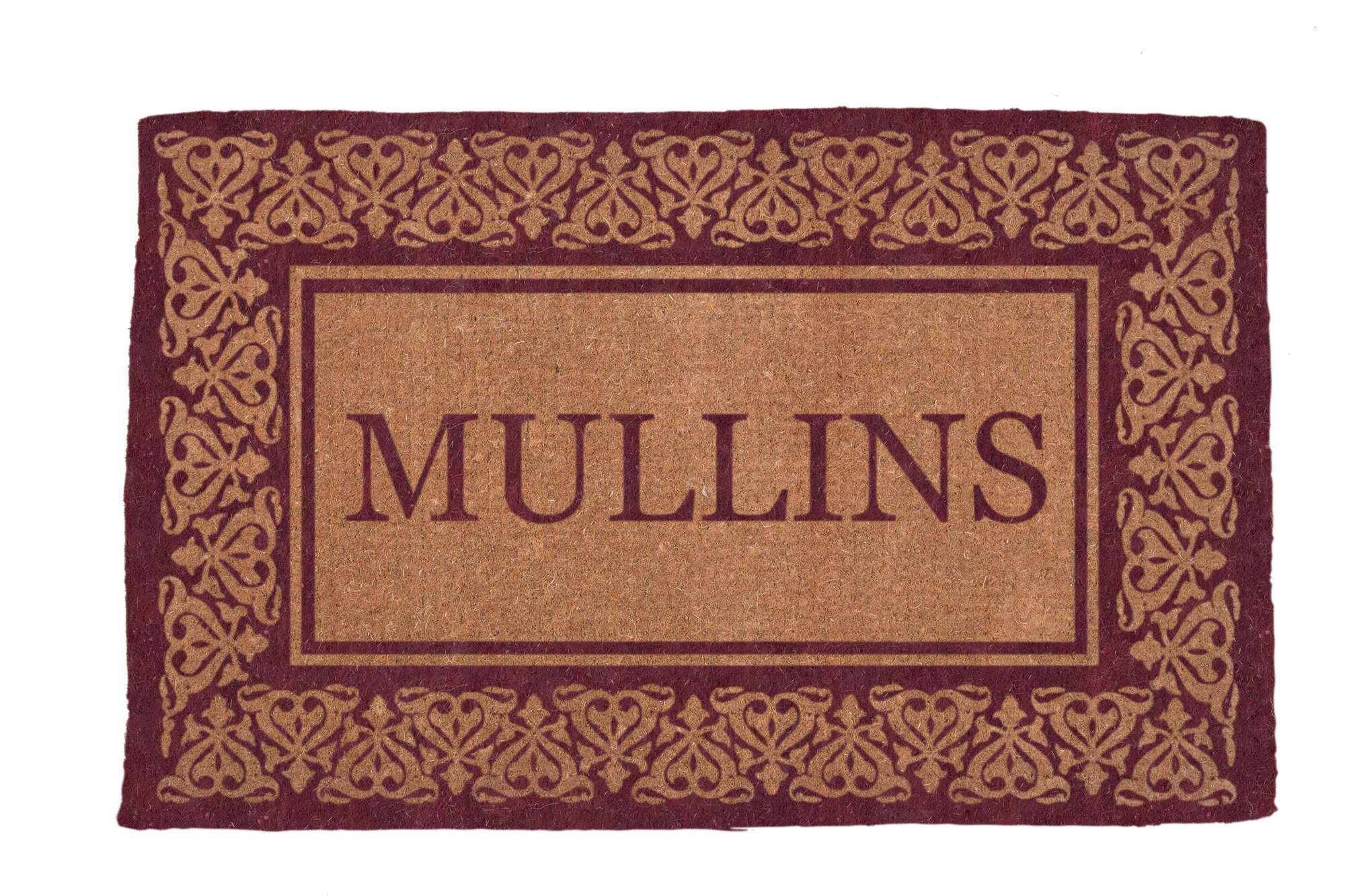 Blooming Hearts Border Personalized Doormats - Image 9