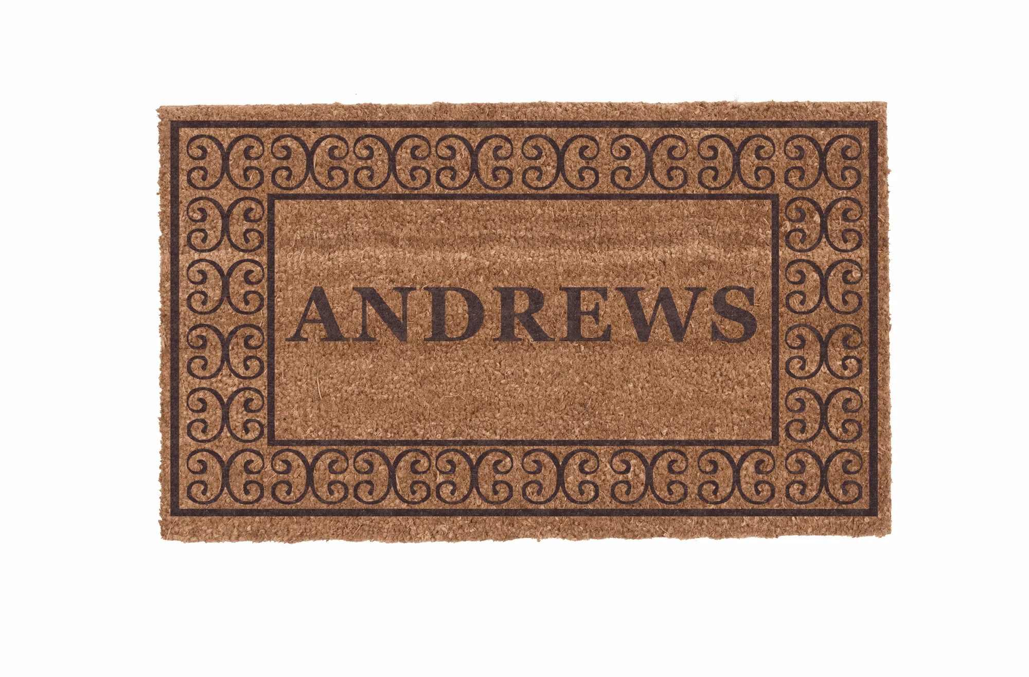 Charleston Border Personalized Doormats - Image 3