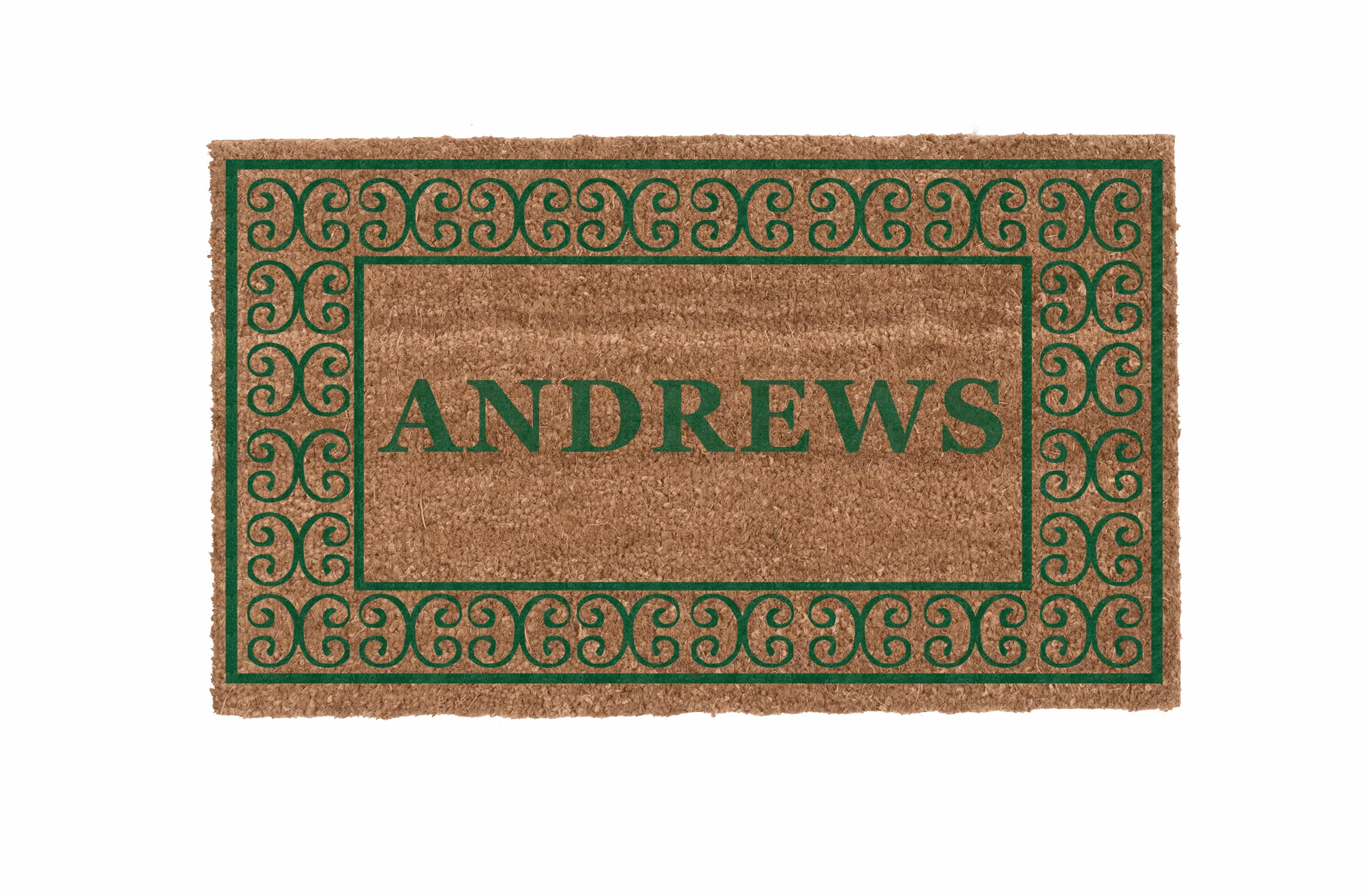 Charleston Border Personalized Doormats - Image 4