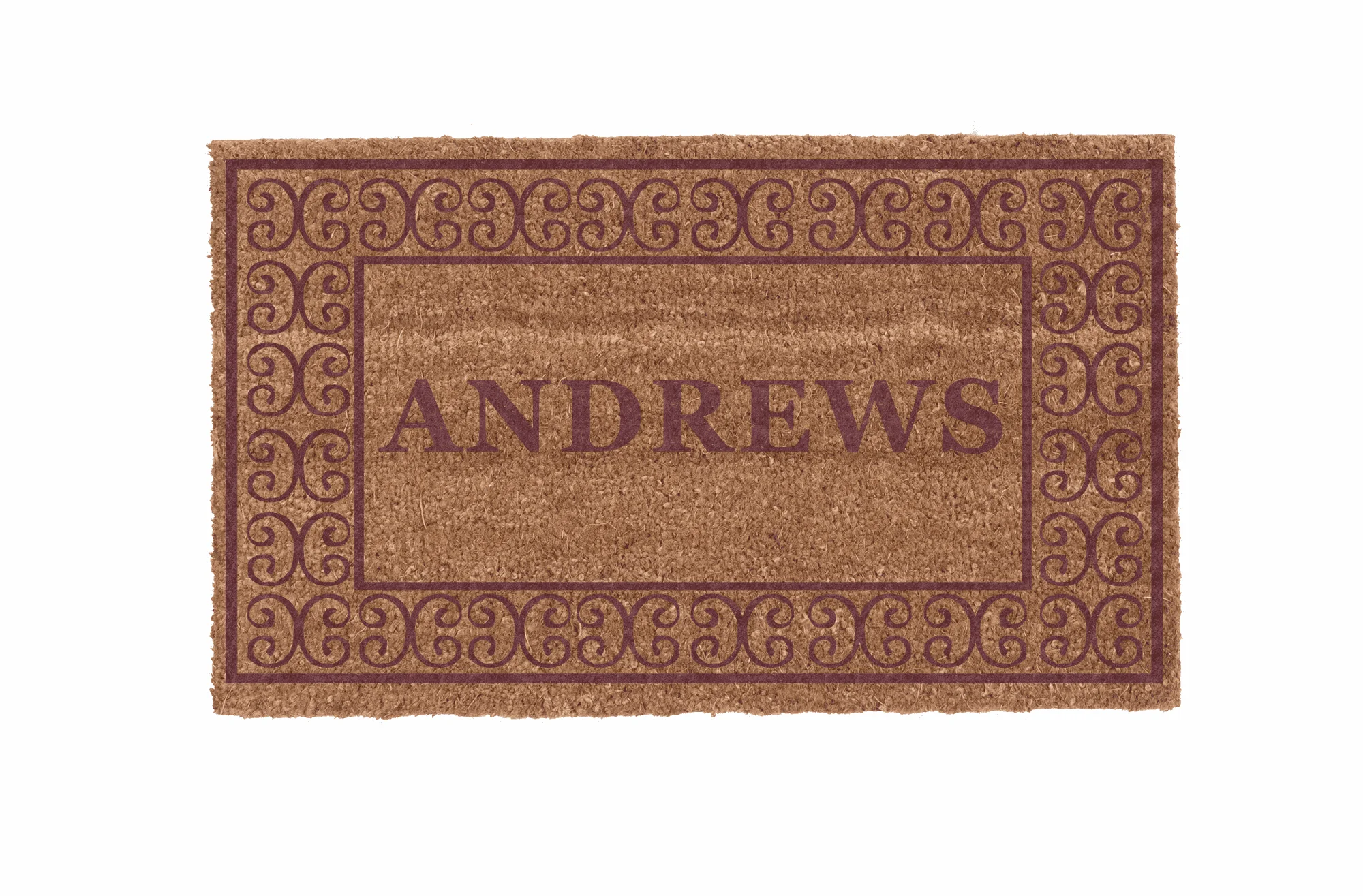Charleston Border Personalized Doormats - Image 5