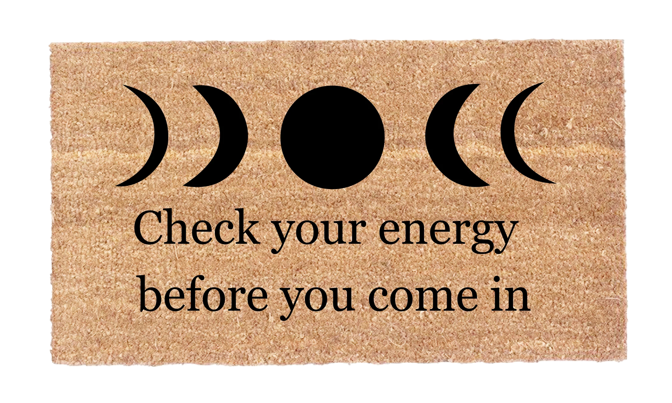 Check Your Energy Before You Come In
