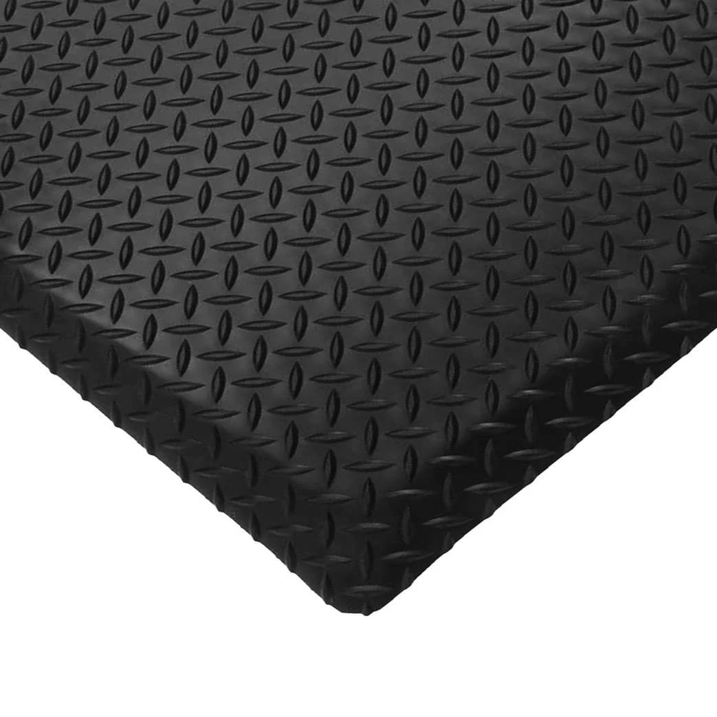 Diamond Plate Conductive Anti-Fatigue Mat with Ground Cord - Image 6
