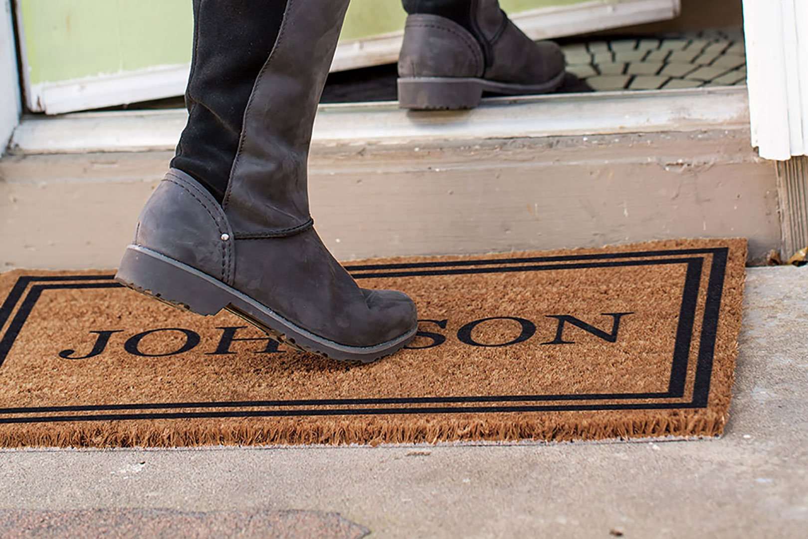 Double Border Personalized Doormats - Image 12