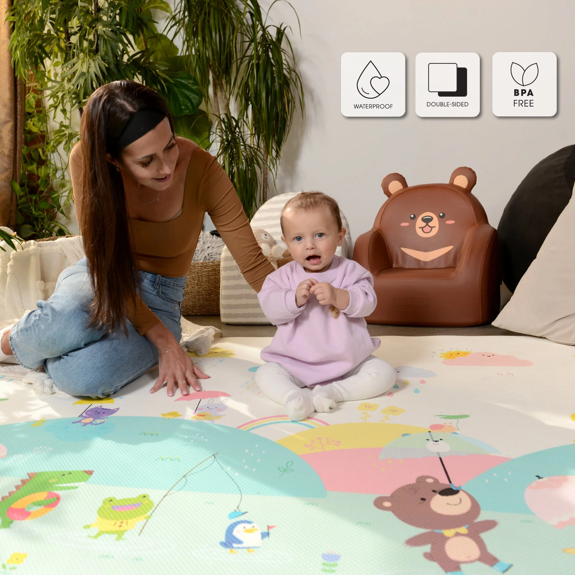 Dwinguler Playmat - Rainy Day - Large - Image 3