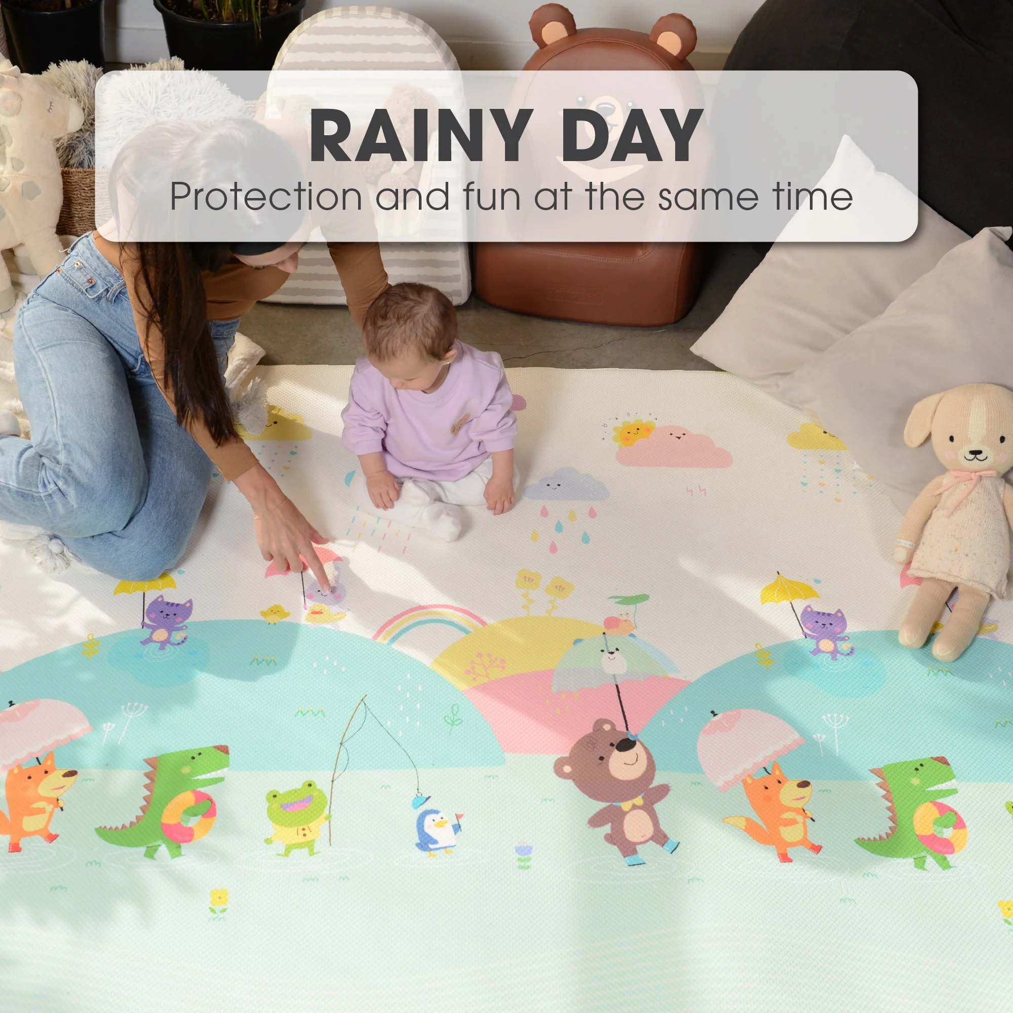Dwinguler Playmat - Rainy Day - Large - Image 8