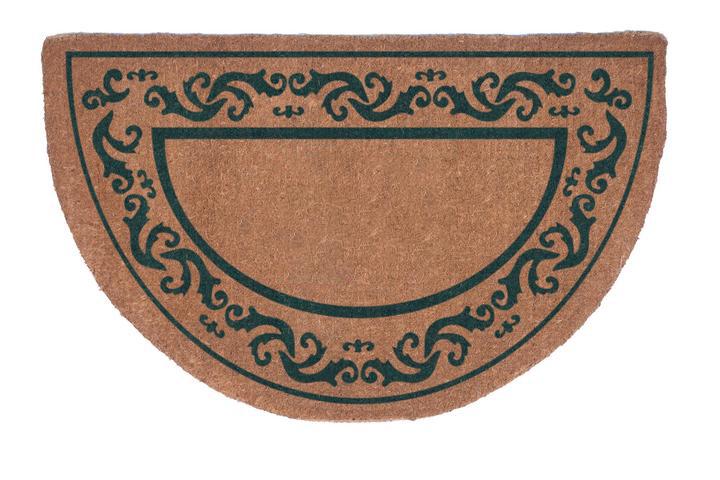 Half Round Rolling Scrolls Border Doormats - Image 5