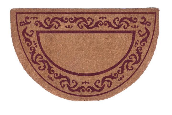 Half Round Rolling Scrolls Border Doormats - Image 6