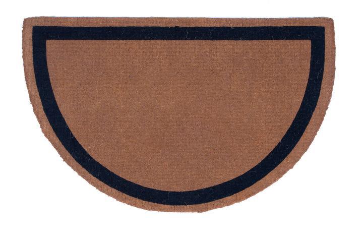 Half Round Single Border Doormats
