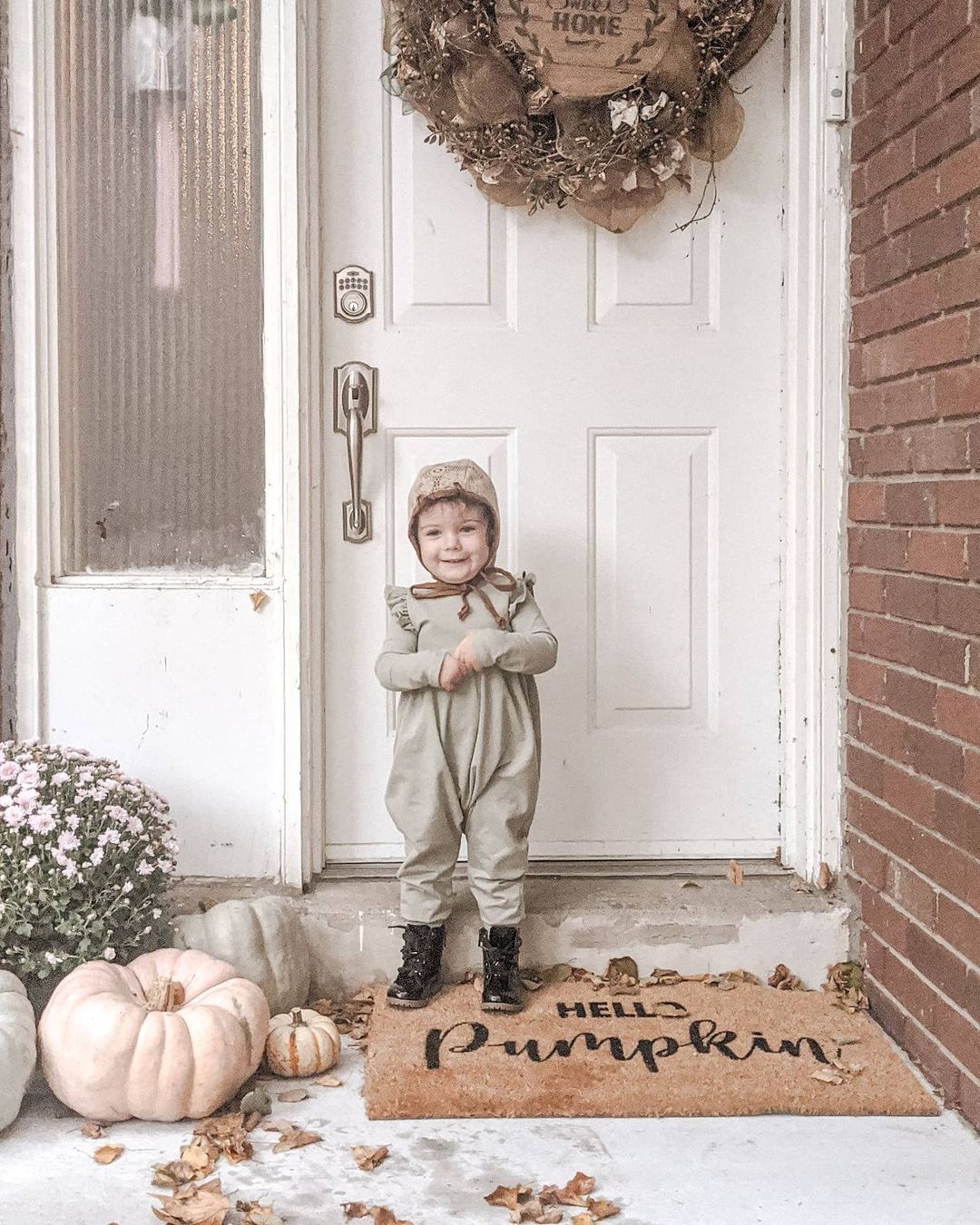 Hello Pumpkin Coir Doormat - Image 13