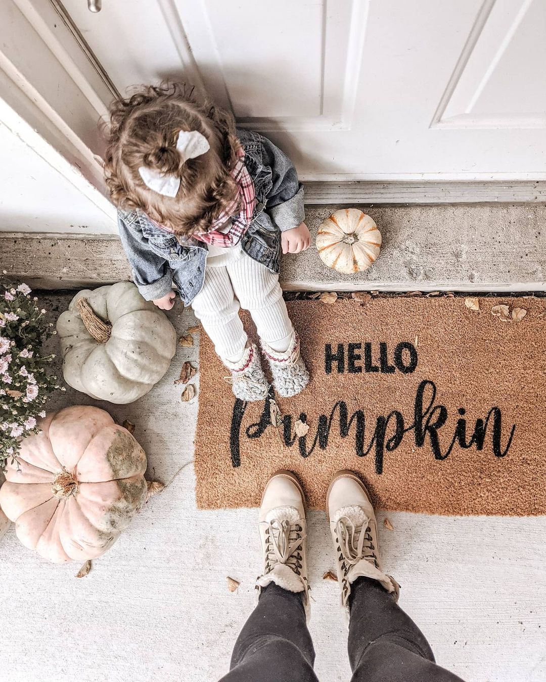 Hello Pumpkin Coir Doormat - Image 15
