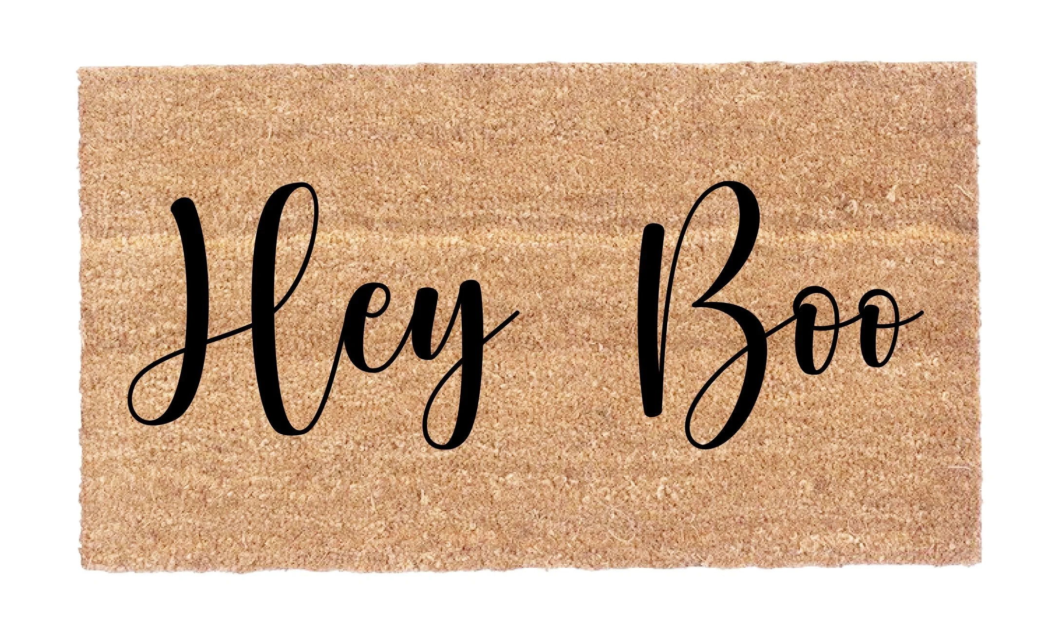 Hey Boo Coir Doormat