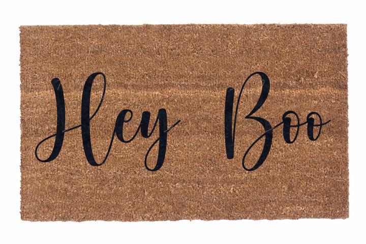 Hey Boo Coir Doormat - Image 2
