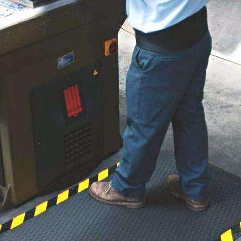 Hog Heaven Safety Border Anti-fatigue Mat - Image 2