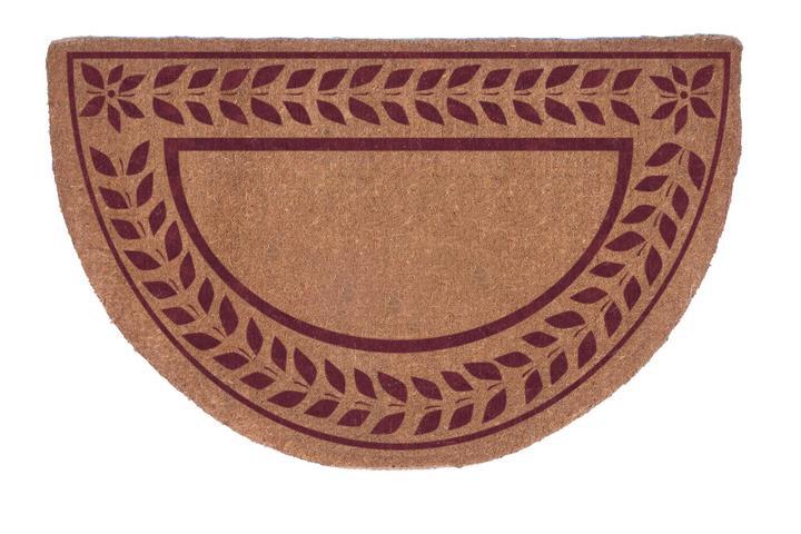 Half Round Leafy Vines Border Doormats - Image 2