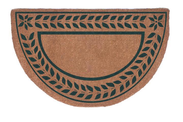 Half Round Leafy Vines Border Doormats - Image 3