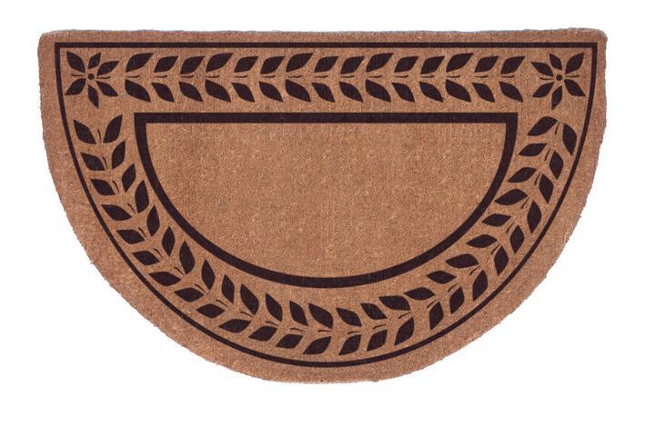 Half Round Leafy Vines Border Doormats - Image 4
