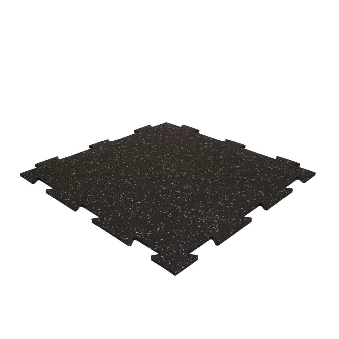 CM Resilient Rubber Gym Tiles 4 Pack for Home Use - Image 9