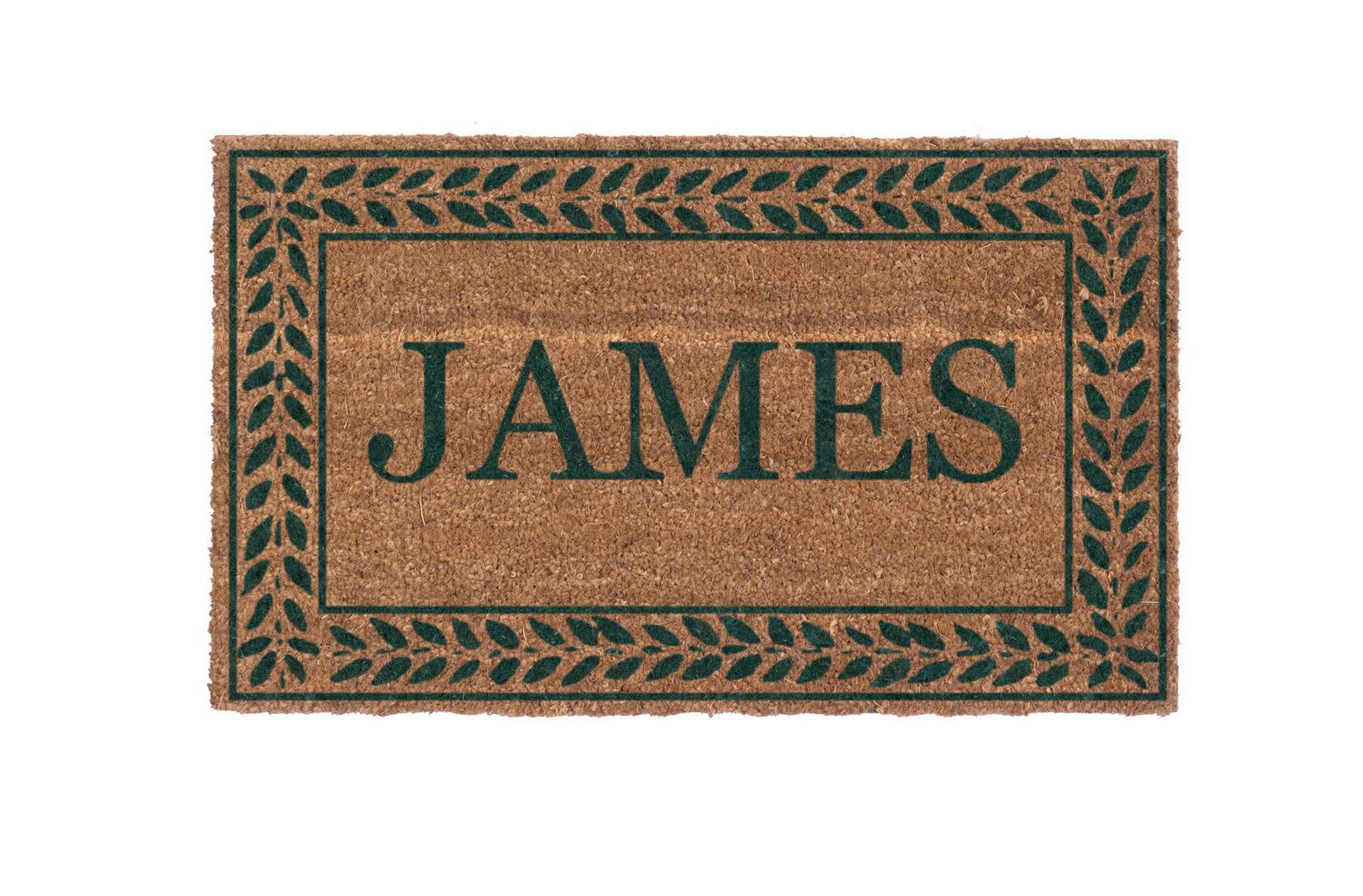 Rolling Scrolls Border Personalized Doormats - Image 14