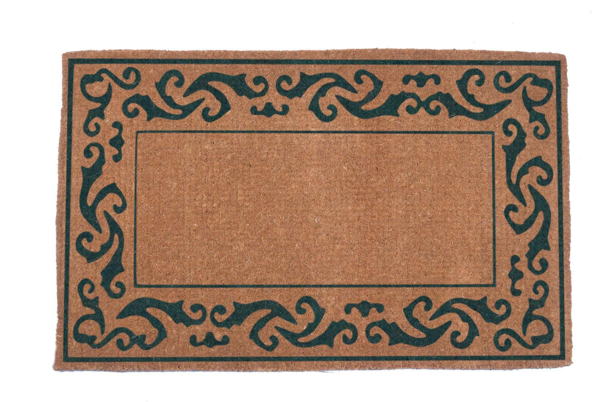 Rolling Scrolls Bordered Coco Doormats - Image 3