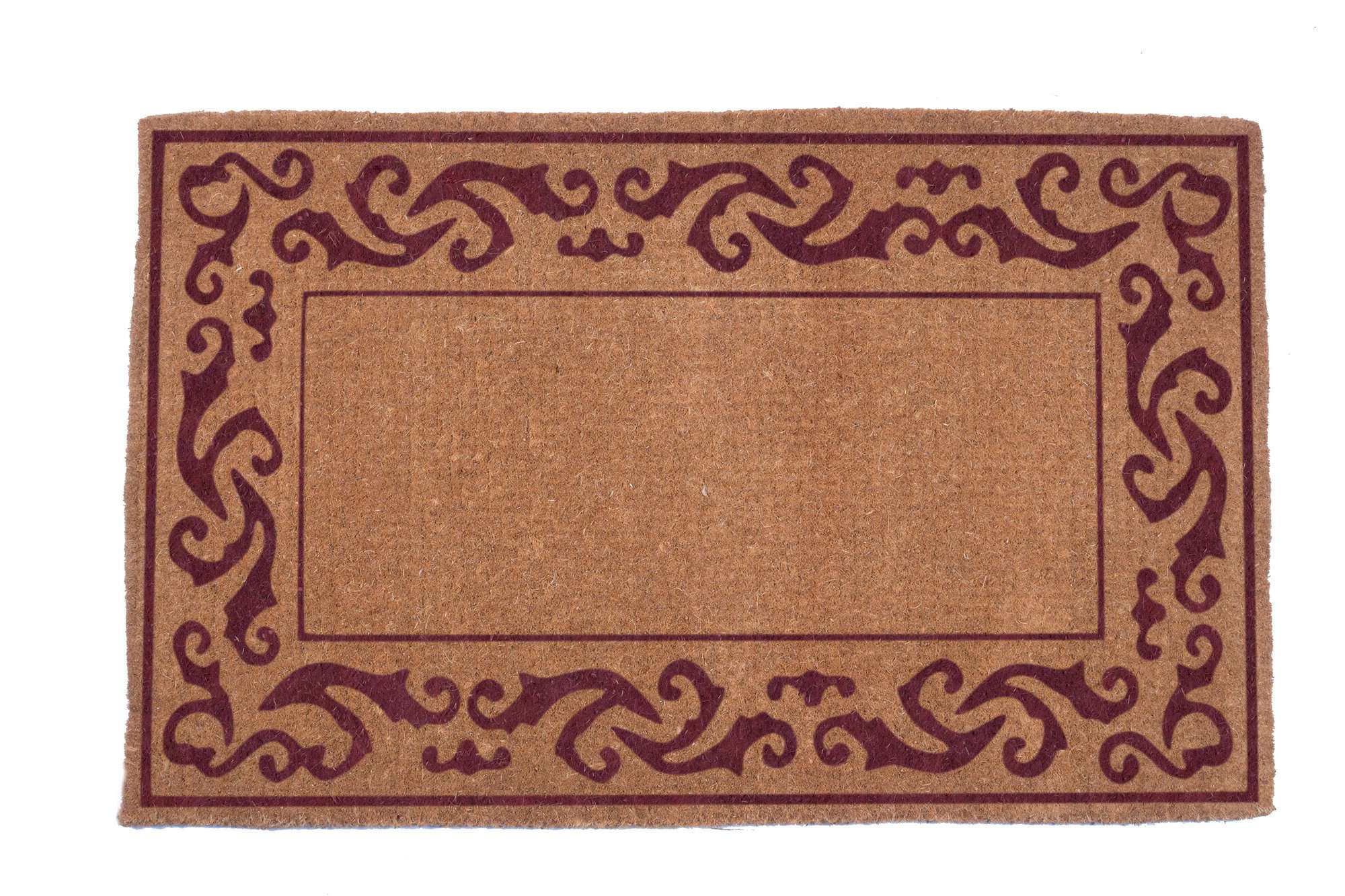 Rolling Scrolls Bordered Coco Doormats - Image 4