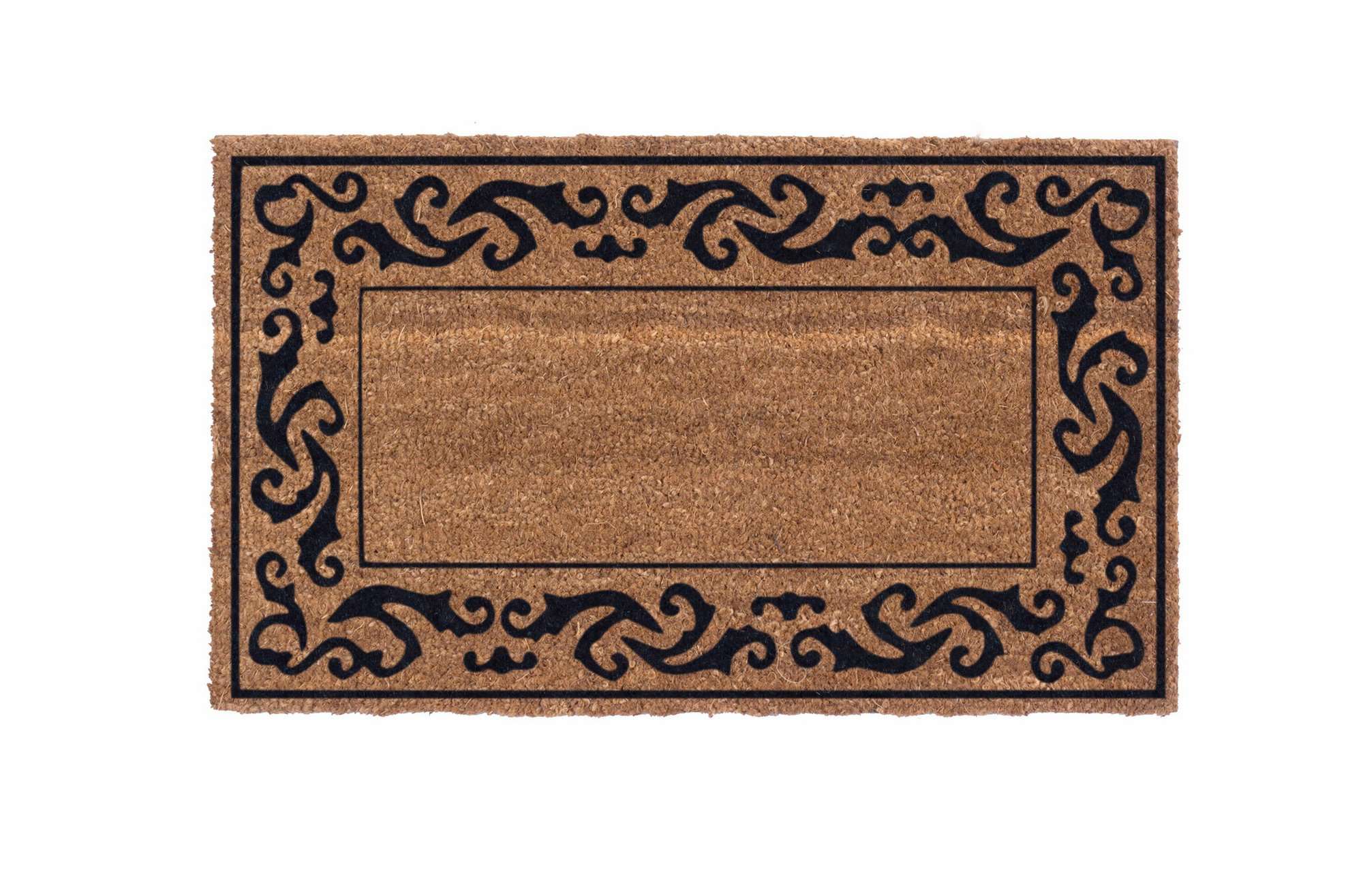Rolling Scrolls Bordered Coco Doormats - Image 5
