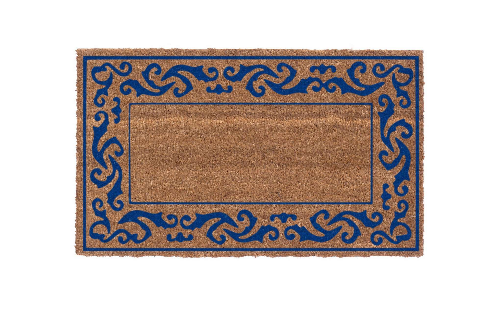 Rolling Scrolls Bordered Coco Doormats - Image 6