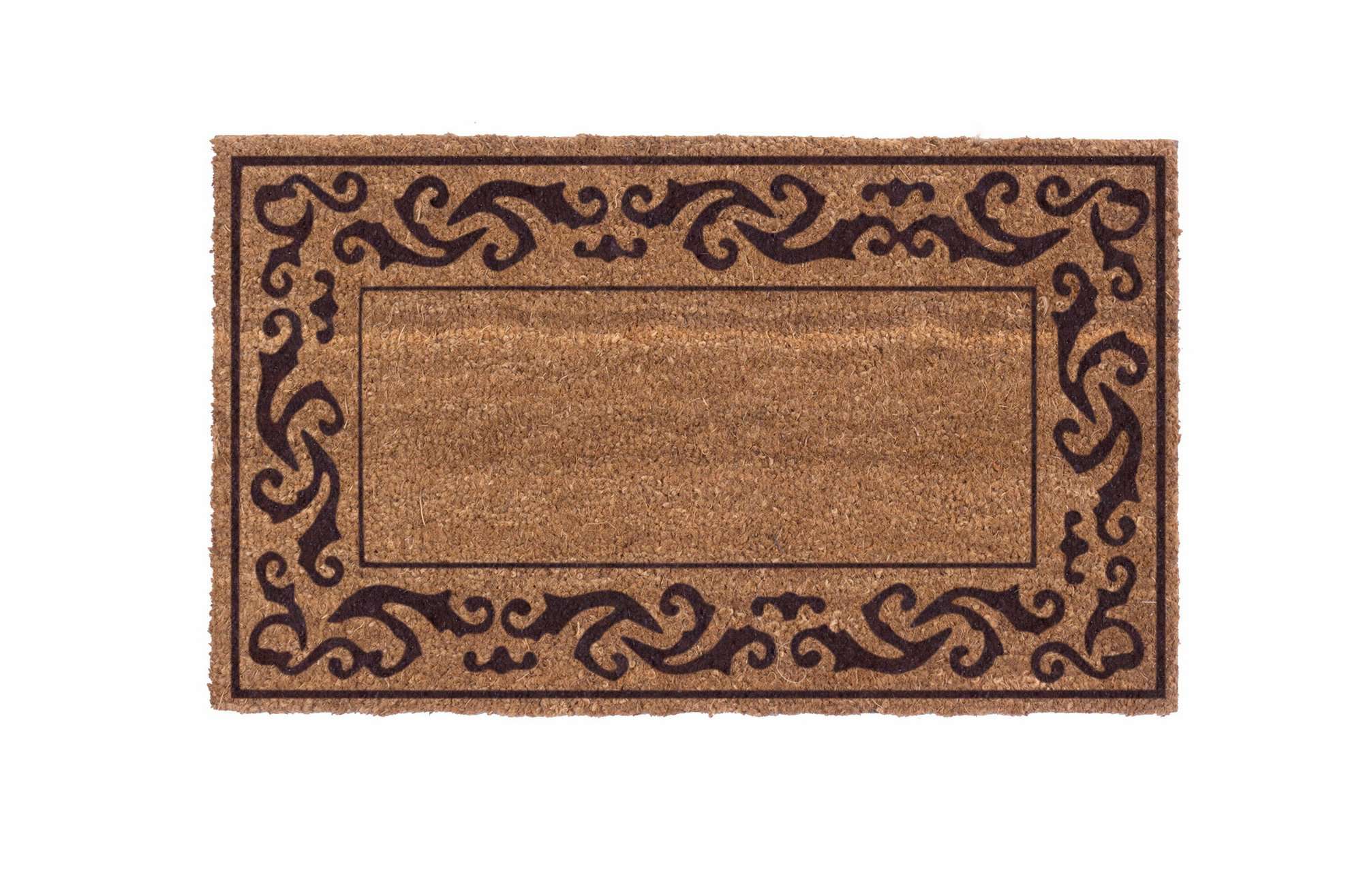Rolling Scrolls Bordered Coco Doormats - Image 7