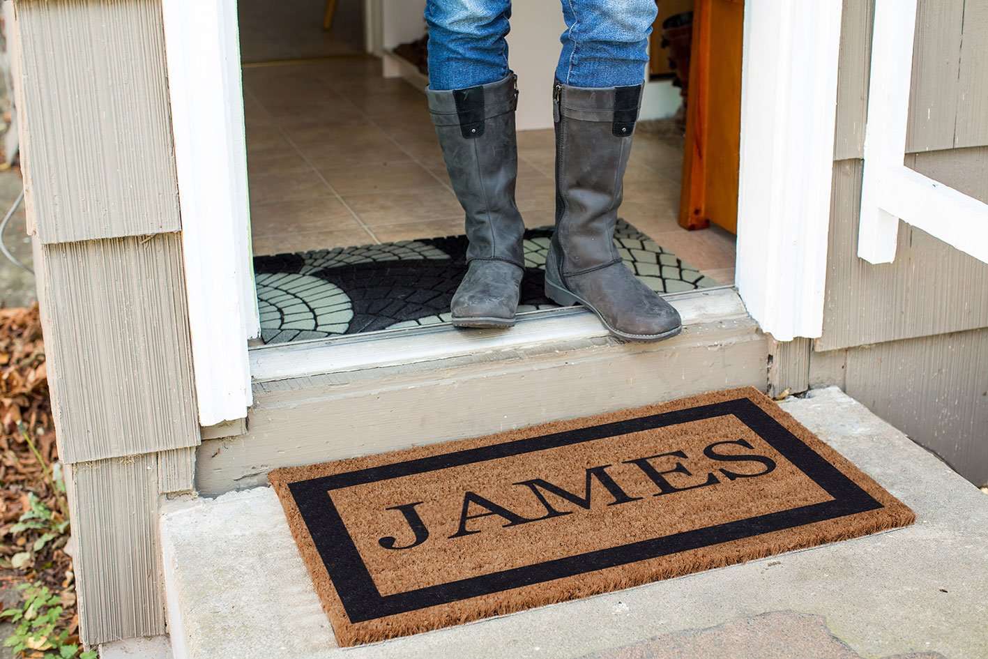Single Border Personalized Doormats - Image 12