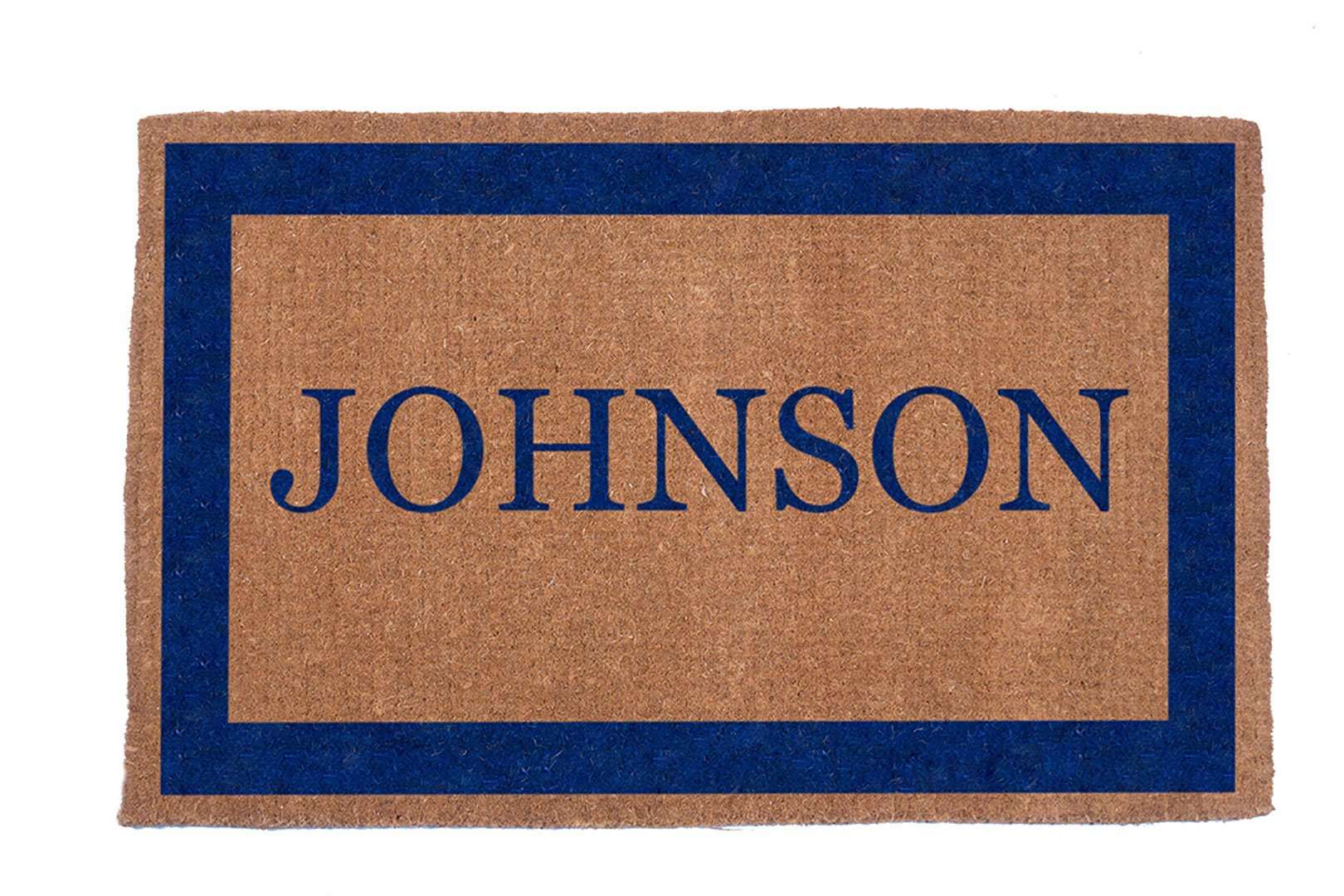 Single Border Personalized Doormats - Image 3