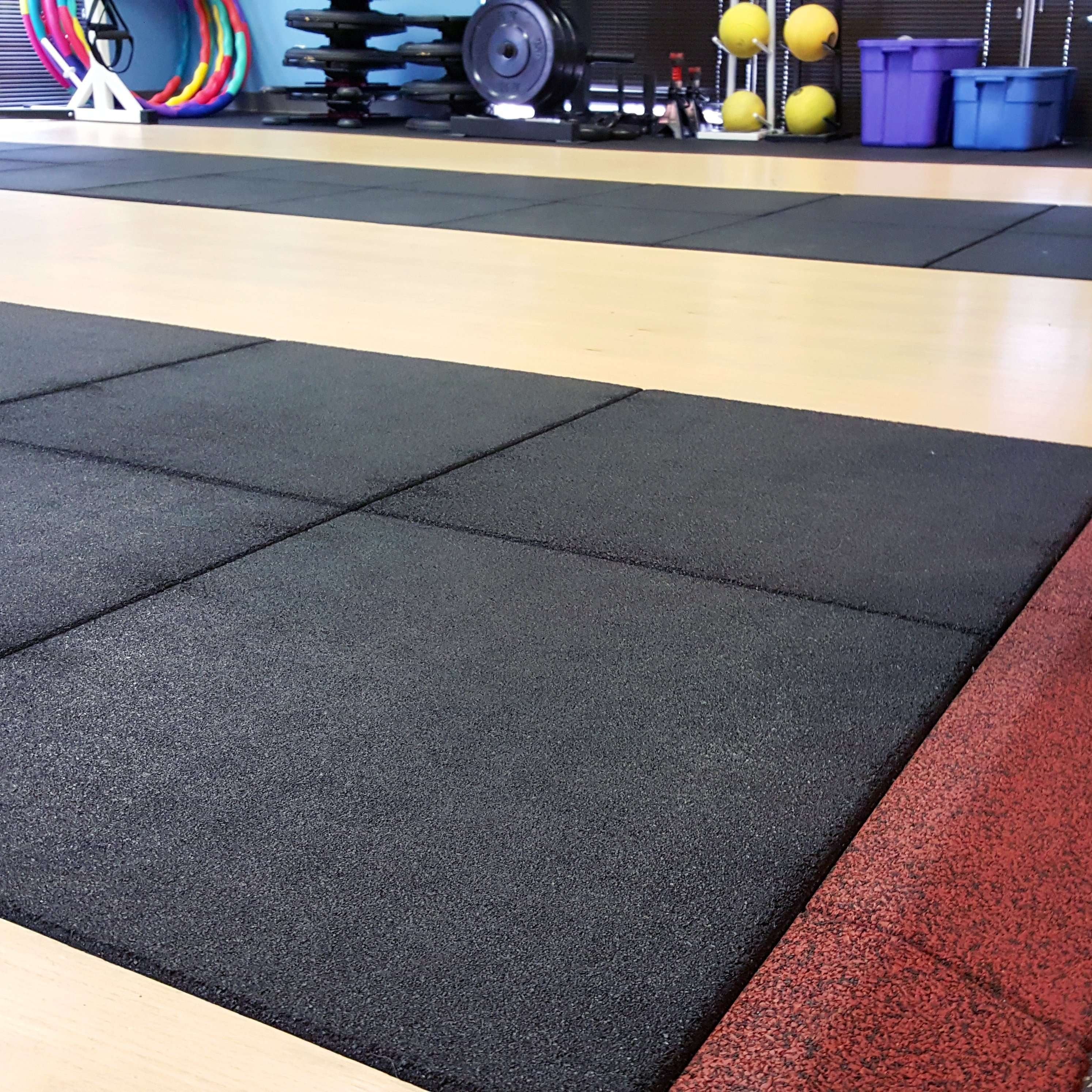 Stride Tiles Gym Floor