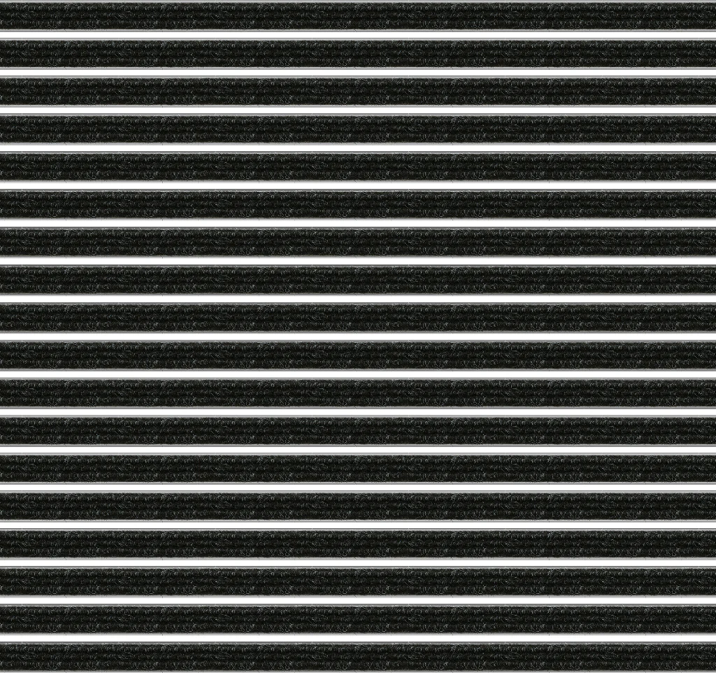 Top Clean Trend Aluminum Entrance Matting - 12mm with Ribbed Carpet - Image 4