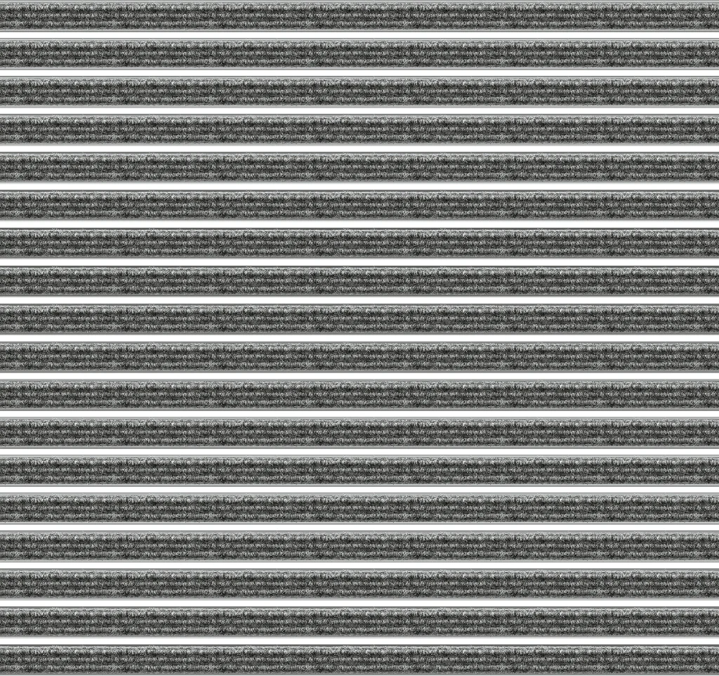 Top Clean Trend Aluminum Entrance Matting - 17mm with Ribbed Carpet - Image 4