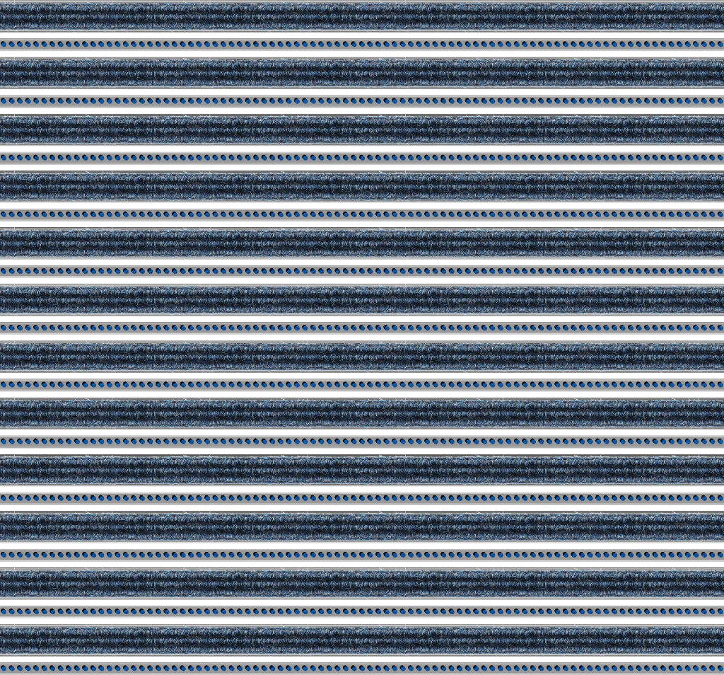 Top Clean Trend Aluminum Entrance Matting - 17mm with Ribbed Carpet & Brush Strip - Image 16