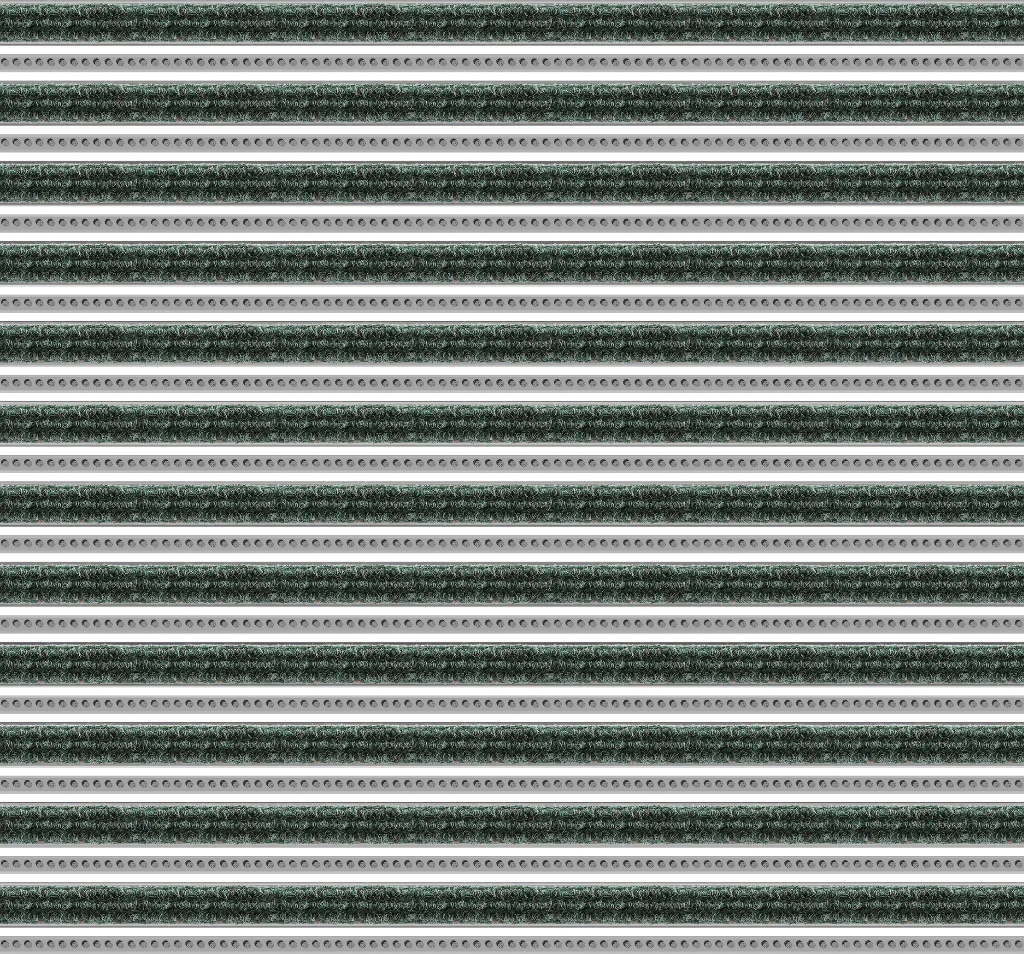 Top Clean Trend Aluminum Entrance Matting - 17mm with Ribbed Carpet & Brush Strip - Image 18