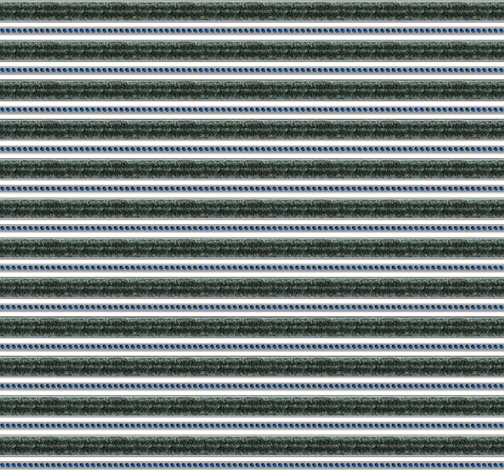 Top Clean Trend Aluminum Entrance Matting - 17mm with Ribbed Carpet & Brush Strip - Image 19