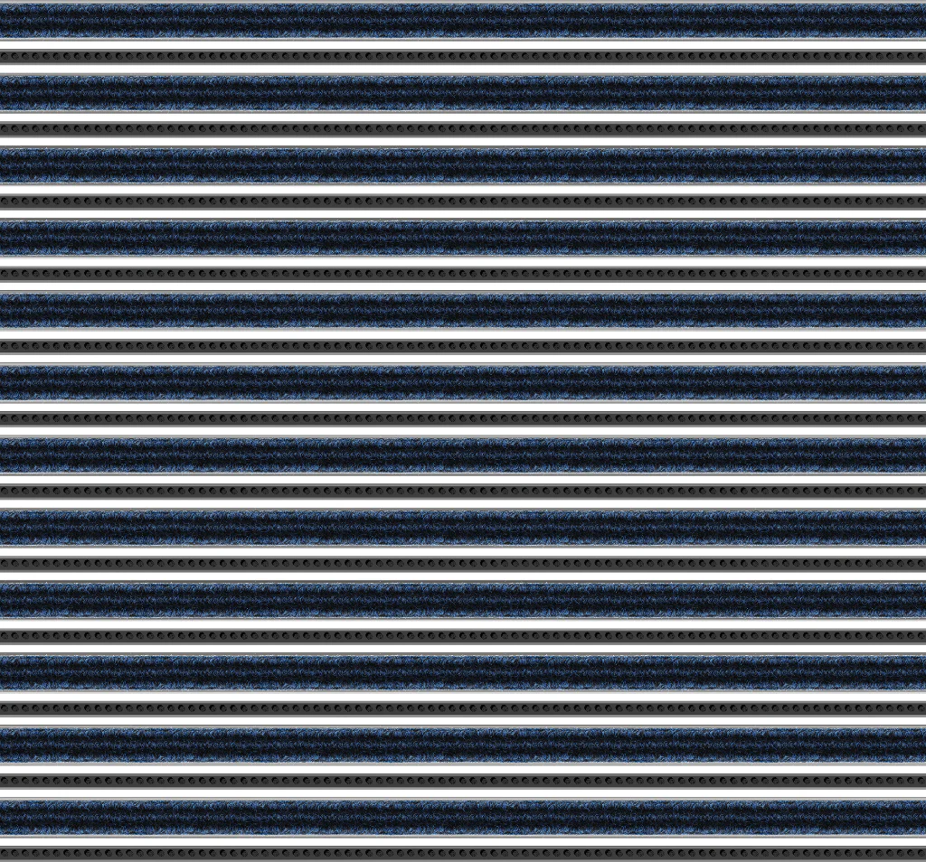 Top Clean Trend Aluminum Entrance Matting - 17mm with Ribbed Carpet & Brush Strip - Image 20