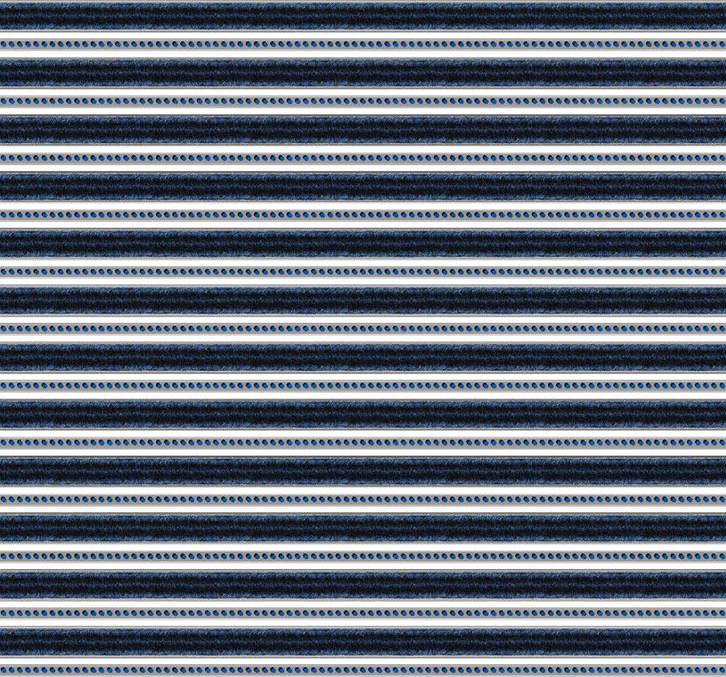 Top Clean Trend Aluminum Entrance Matting - 17mm with Ribbed Carpet & Brush Strip - Image 22