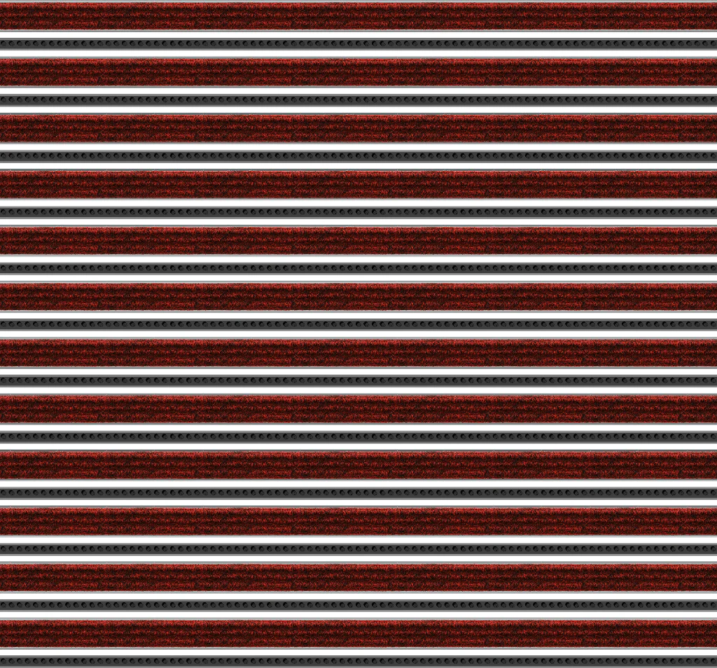 Top Clean Trend Aluminum Entrance Matting - 17mm with Ribbed Carpet & Brush Strip - Image 23