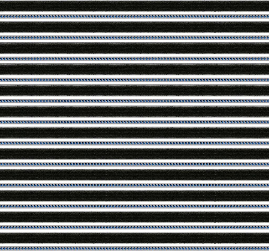 Top Clean Trend Aluminum Entrance Matting - 17mm with Ribbed Carpet & Brush Strip - Image 43
