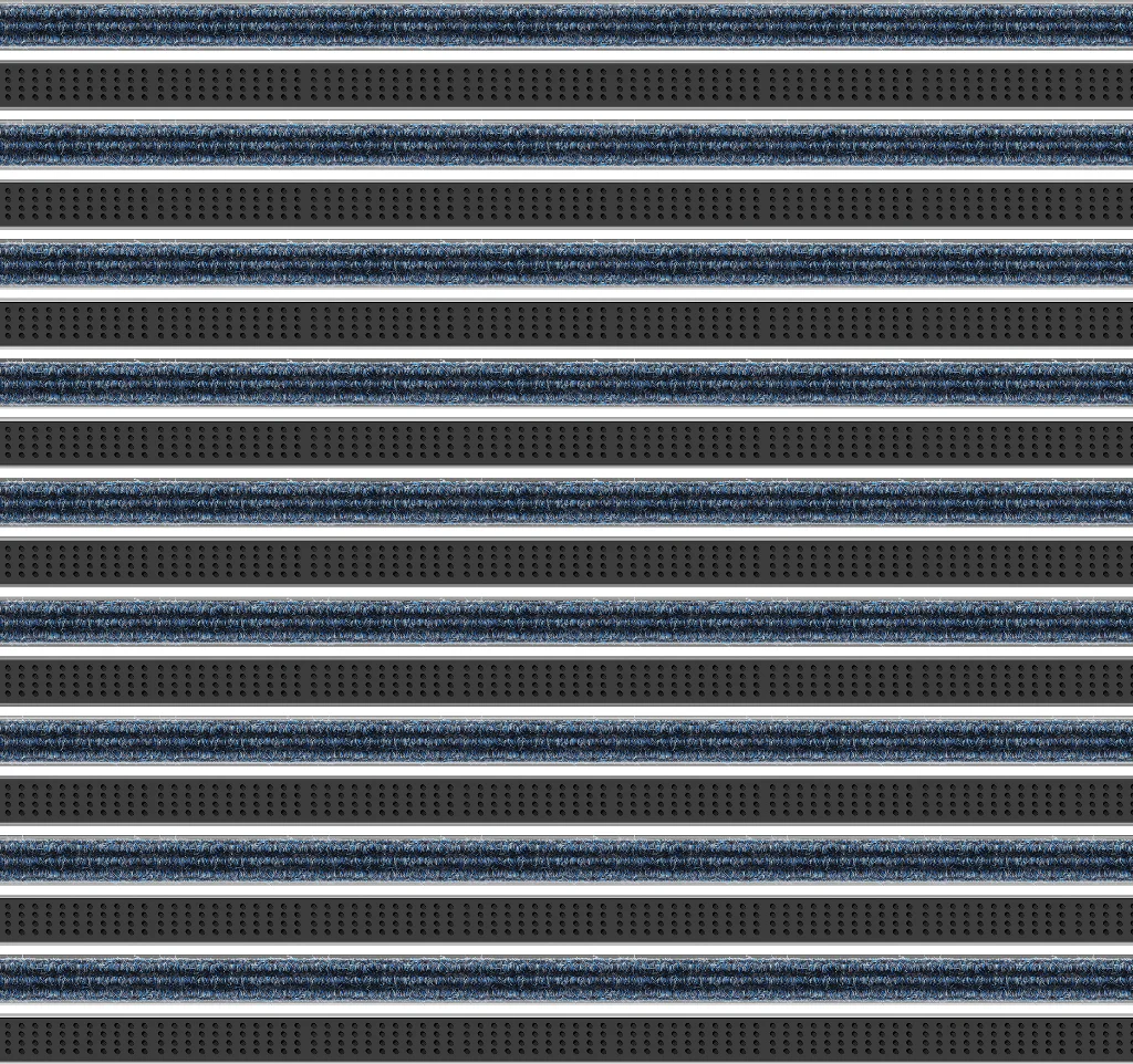 Top Clean Trend Aluminum Entrance Matting - 17mm with Ribbed Carpet & Cassette Brush - Image 11