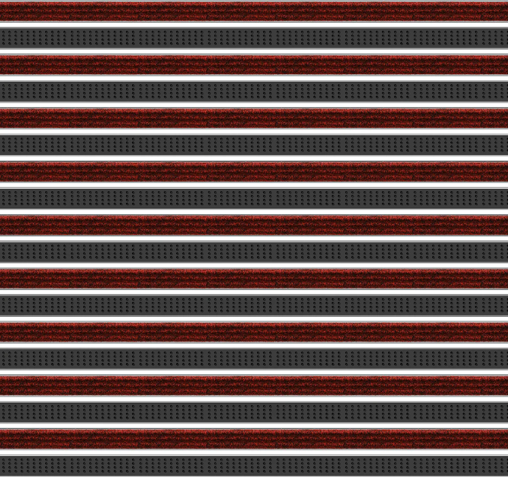 Top Clean Trend Aluminum Entrance Matting - 17mm with Ribbed Carpet & Cassette Brush - Image 17
