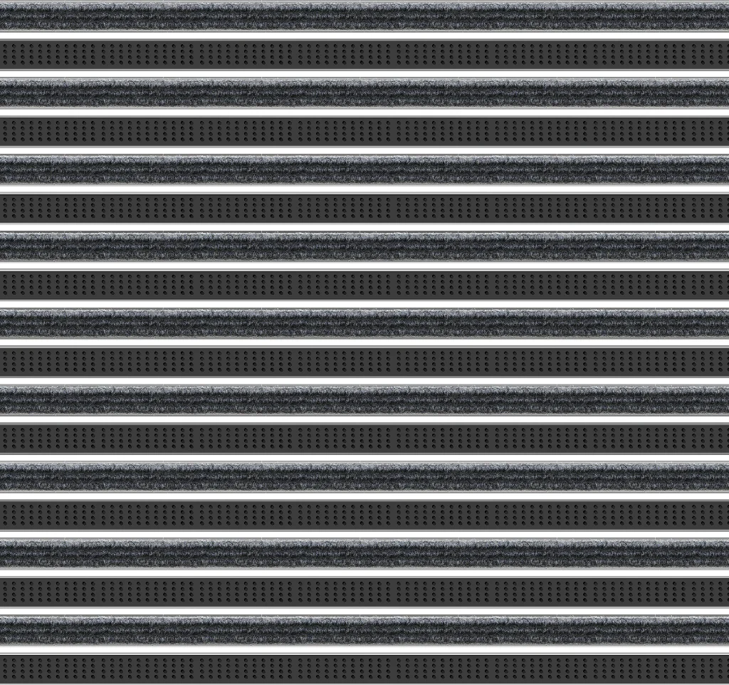 Top Clean Trend Aluminum Entrance Matting - 17mm with Ribbed Carpet & Cassette Brush - Image 23