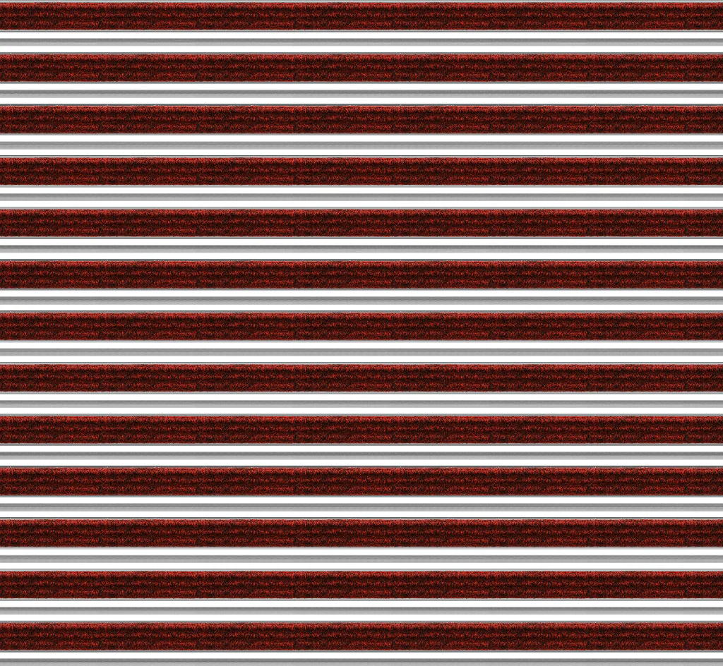Top Clean Trend Aluminum Entrance Matting - 17mm with Ribbed Carpet & Scraper Bar - Image 10