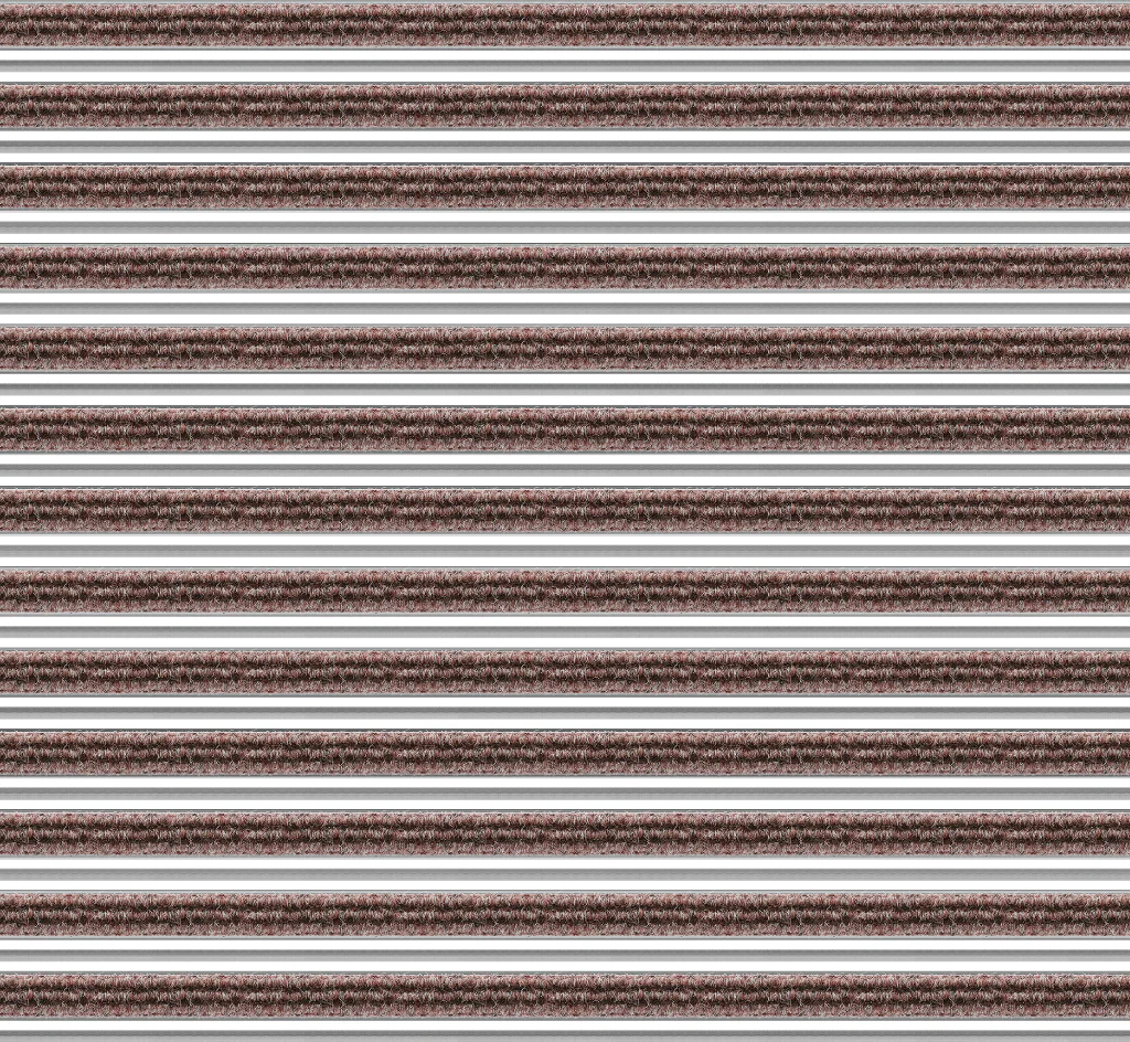 Top Clean Trend Aluminum Entrance Matting - 17mm with Ribbed Carpet & Scraper Bar - Image 14